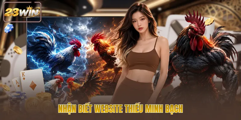 Nhận biết website thiếu minh bạch