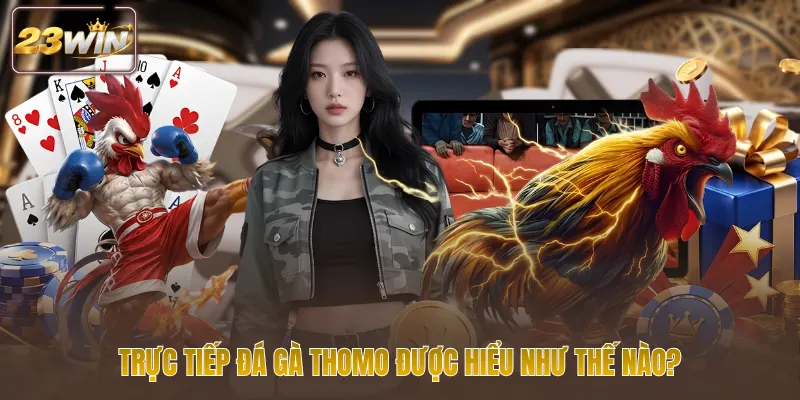 Trực tiếp đá gà Thomo được hiểu như thế nào