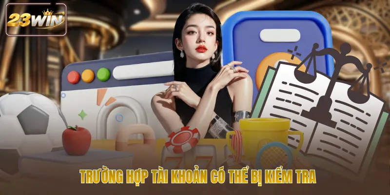 Trường hợp tài khoản có thể bị kiểm tra