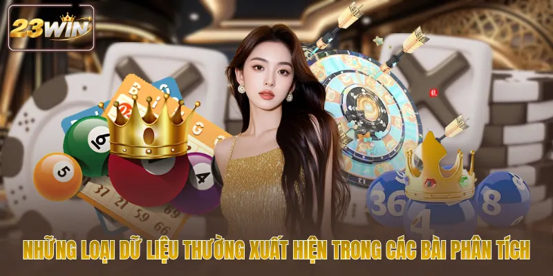 Những loại dữ liệu thường xuất hiện trong các bài phân tích