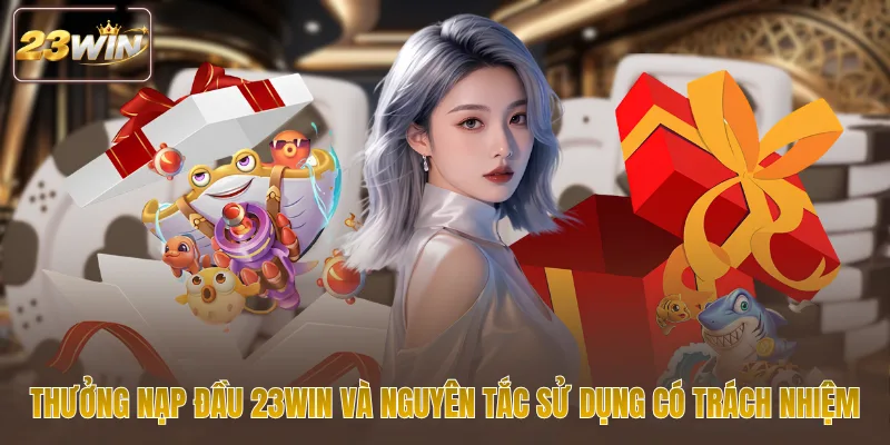 Thưởng nạp đầu 23WIN và nguyên tắc sử dụng có trách nhiệm